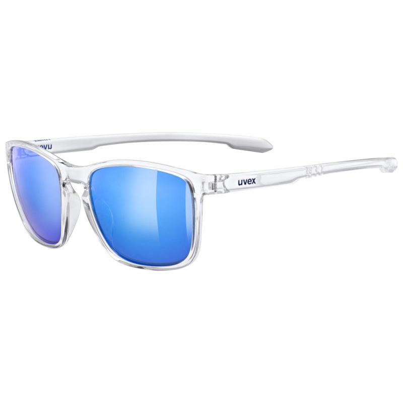 Slnečné okuliare uvex LGL 52 clear/mirror blue s3