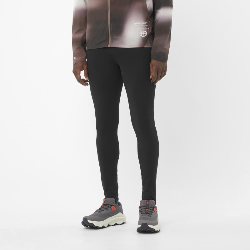 Bežecké nohavice Salomon SHKout CORE TIGHTS M Deep Black 2