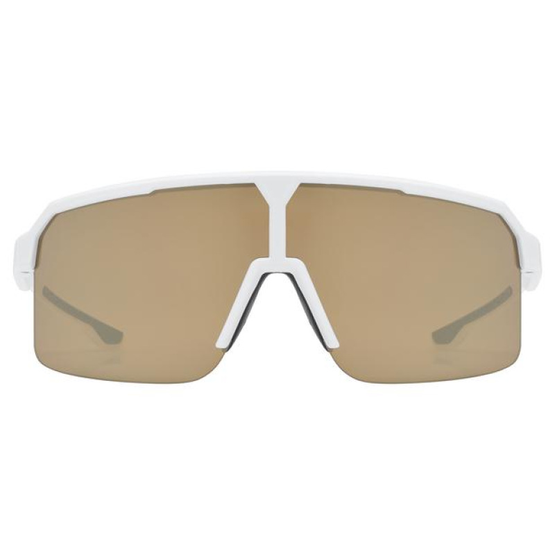 Slnečné okuliare UVEX RAMP white matt/mirror gold s3 2