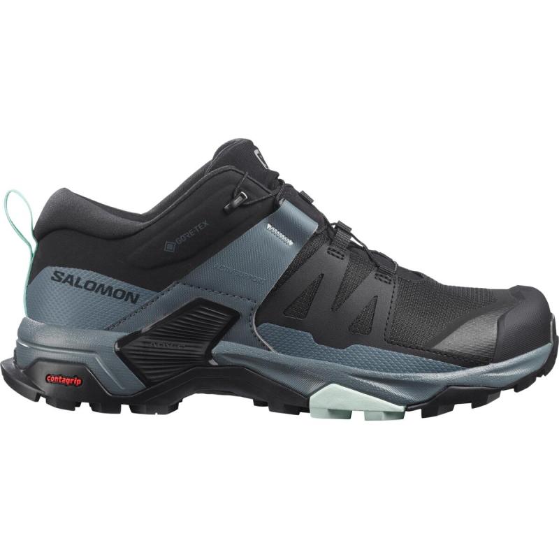 Dámska outdoorová obuv Salomon X ULTRA 4 GTX W  Black / Stormy Weather