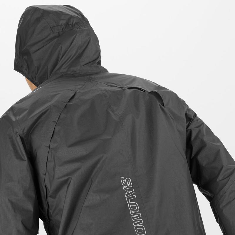 Bežecká bunda Salomon BONATTI WP JACKET M Black