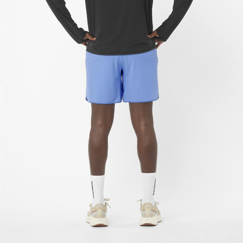 Pánske bežecké trenky Salomon SENSE AERO 7'' SHORTS M ULTRAMARINE 4