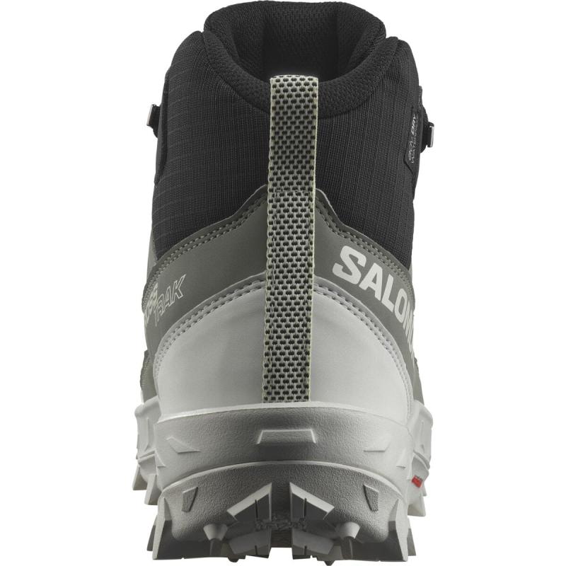 Dámska zimná obuv Salomon CROSSTRAK WP W Agv Gr/Black/Canarg