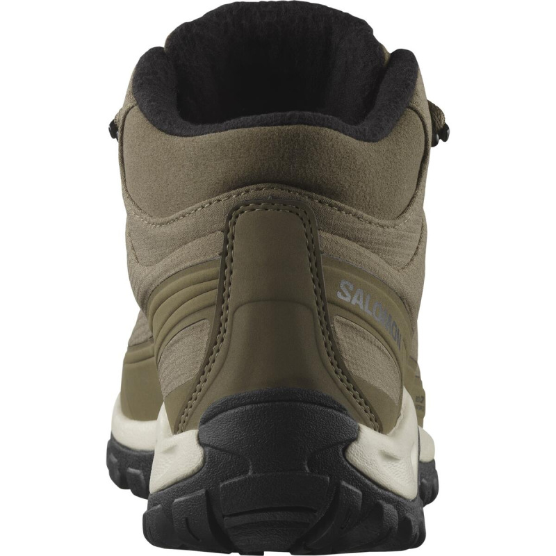 Pánska zimná obuv Salomon SHELTER WP Stone Gray/Black/Rainy 2