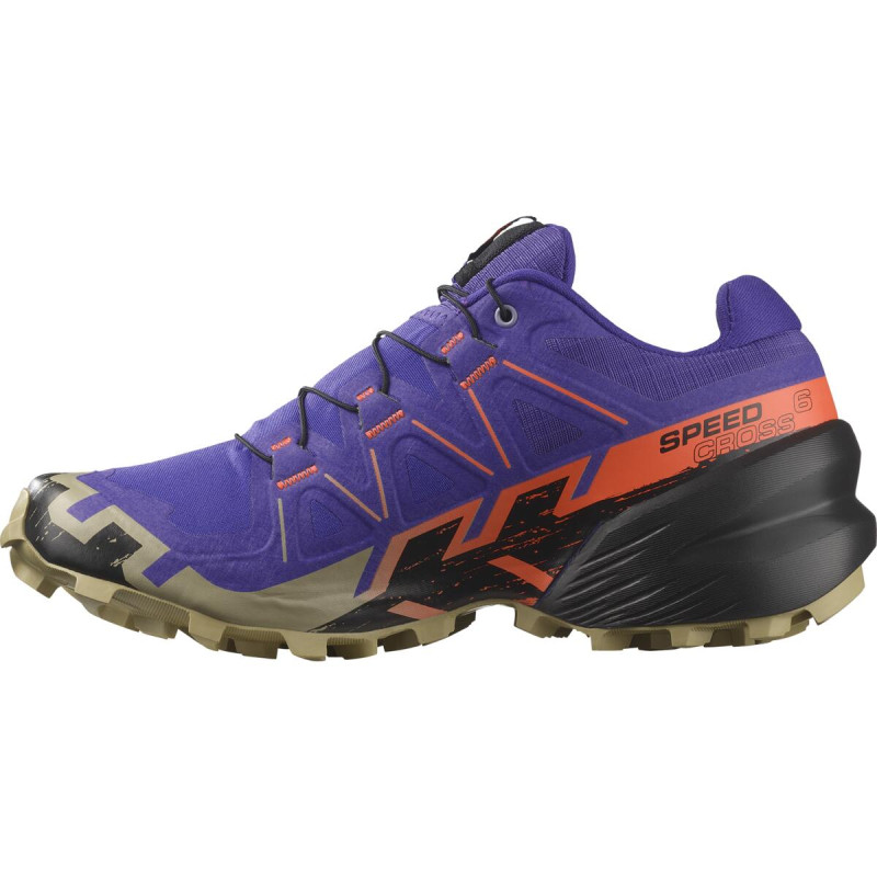 Dámska trailová obuv Salomon SPEEDCROSS 6 W Liberty/Black/Neon F 4