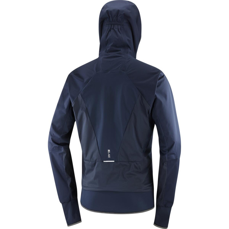 Univerzálna bežecká bunda Salomon S/LAB ULTRA HYBRID JKT U night sky 1