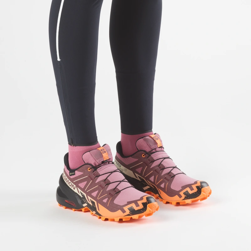 Dámska trailová obuv Salomon Obuv SPEEDCROSS 6 GTX W Dusky Orchid / Huckleberry 6