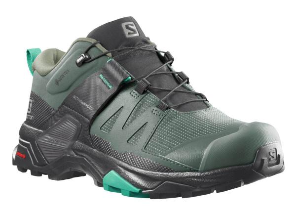 Dámska outdoorová obuv Salomon X ULTRA 4 GTX W Duck Green / Black / Mint Leaf
