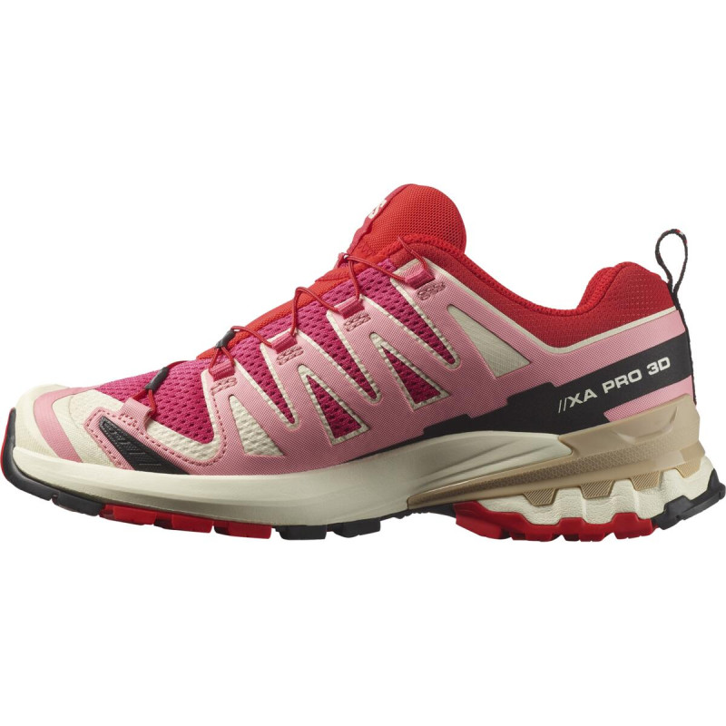 Dámska trailová obuv Salomon XA PRO 3D V9 W Rouger/Vanila/Fird 1