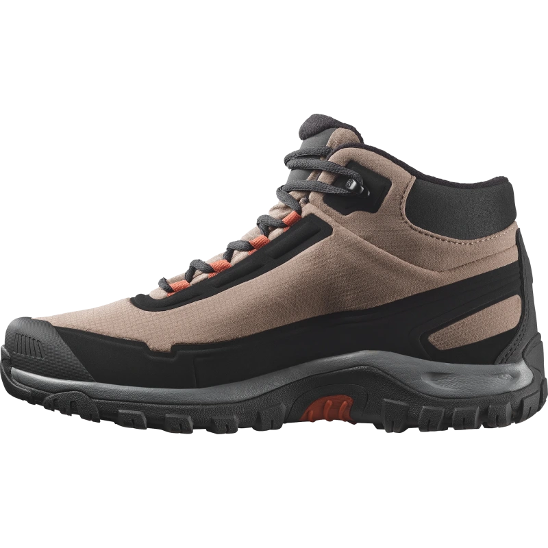Pánska zimná obuv Salomon SHELTER WP Stone Gray / Black / Rainy 4
