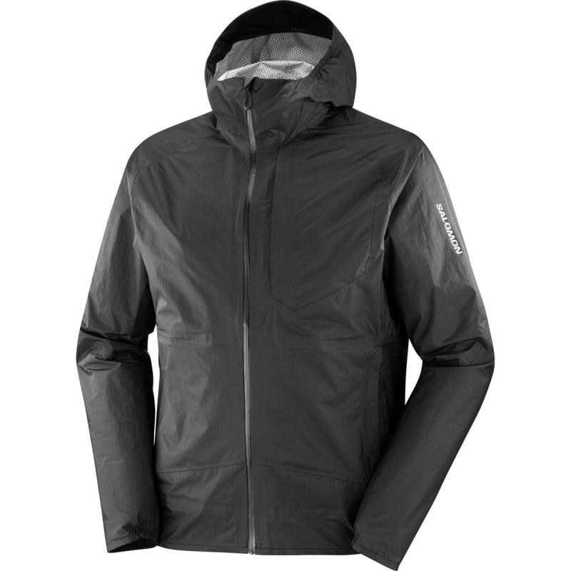 Bežecká bunda Salomon BONATTI WP JACKET M Black