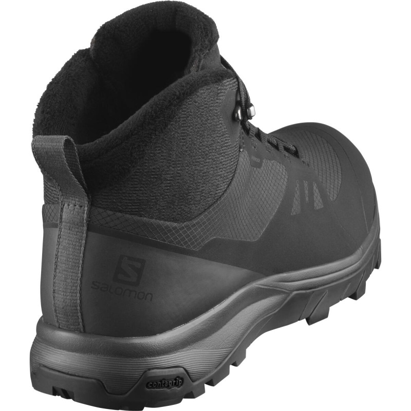 Dámska zimná obuv Salomon OUTSNAP WP W Black/Ebony/Black 4