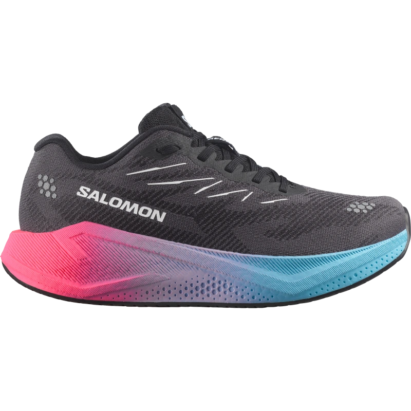 Dámska cestná bežecká obuv Salomon AERO GLIDE 4 GRADIENT W pack Black / White