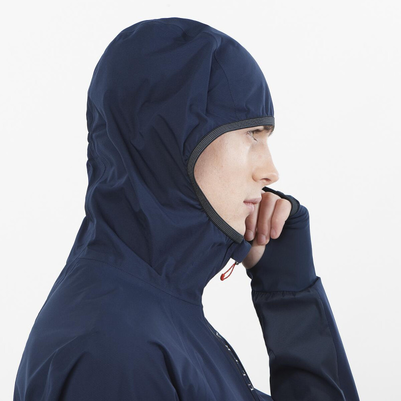 Univerzálna bežecká bunda Salomon S/LAB ULTRA HYBRID JKT U night sky 6
