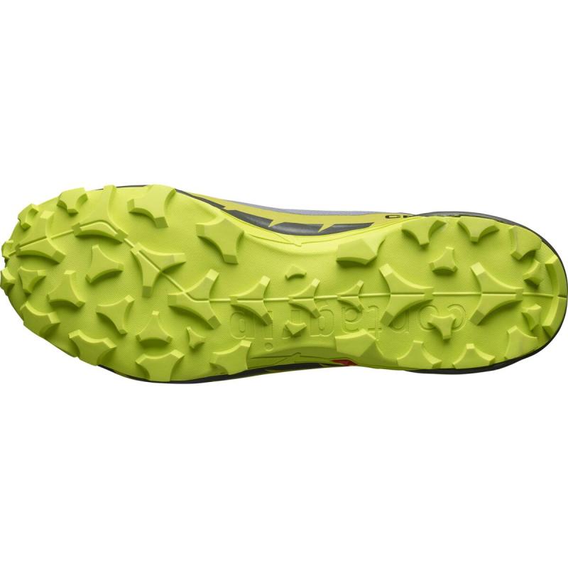 Pánska hikingová obuv CROSS HIKE MID GTX 2 Quiet Shade / Acid Lime / Golden Lime