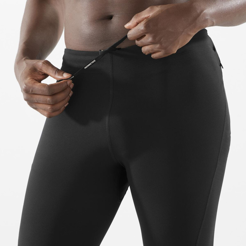 Bežecké nohavice Salomon SHKout CORE TIGHTS M Deep Black 5