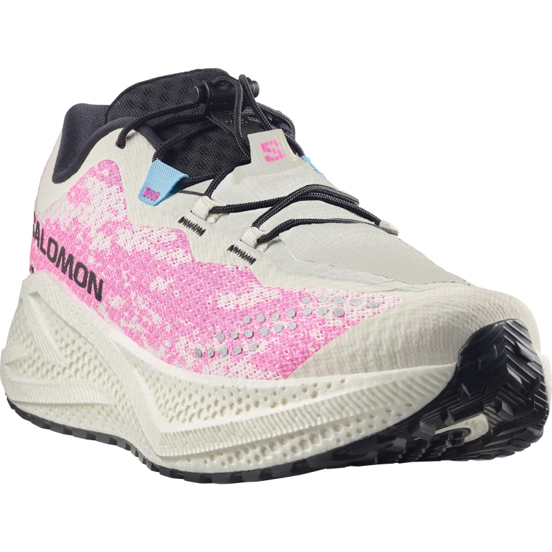 Pánska univerzálna bežecká obuv Salomon AERO GLIDE 4 GRVL Vanilla Ice/Knockout Pink 1