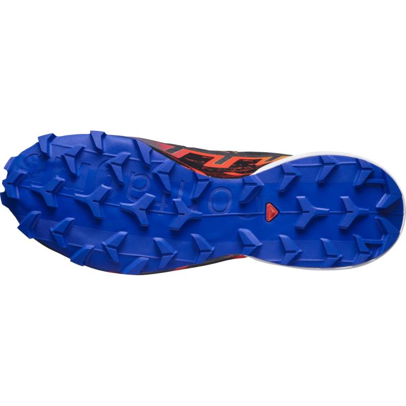 Pánska trailová obuv Salomon SPEEDCROSS 6 GTX BLUE FIRE Black/Su