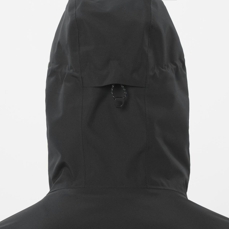 Bunda SALOMON OUTSCAPE 2L LONG JKT S W DEEP BLACK 3