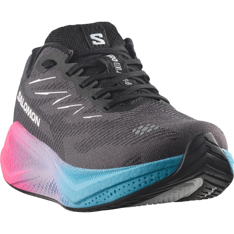 Dámska cestná bežecká obuv Salomon AERO GLIDE 4 GRADIENT W pack Black / White 1
