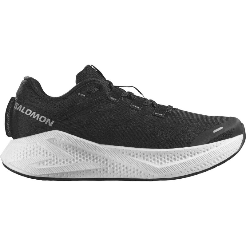 Cestná bežecká obuv Salomon AERO GLIDE 3 Black / White / Asphalt