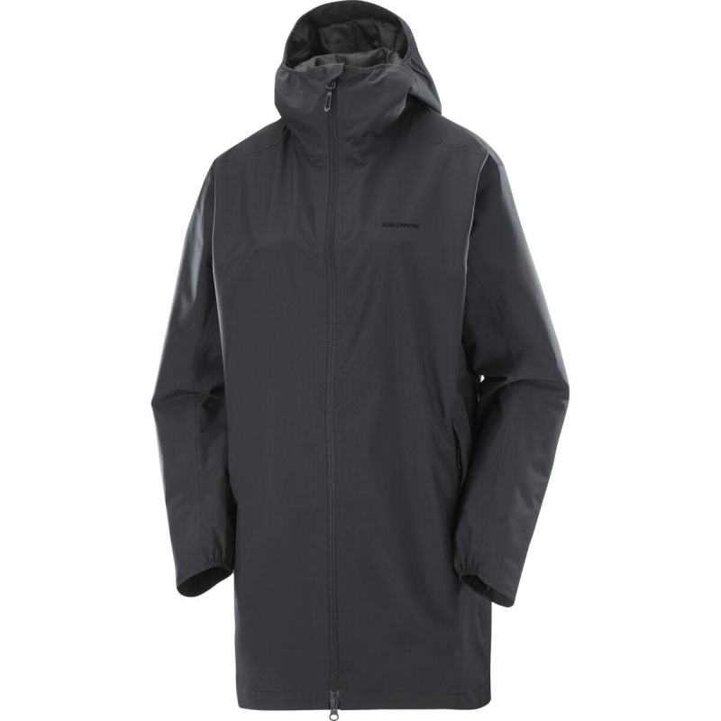 Bunda SALOMON OUTSCAPE 2L LONG JKT S W DEEP BLACK