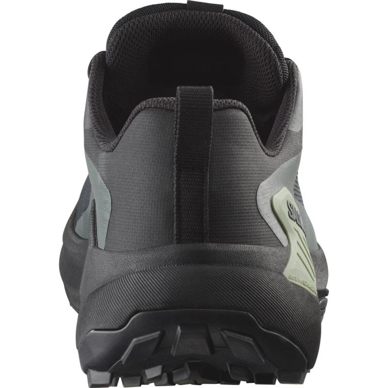 Nepremokavá bežecká obuv Salomon GENESIS GTX Black / Agave Green / Urban Chic