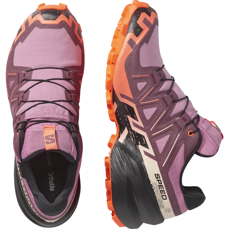 Dámska trailová obuv Salomon Obuv SPEEDCROSS 6 GTX W Dusky Orchid / Huckleberry 3