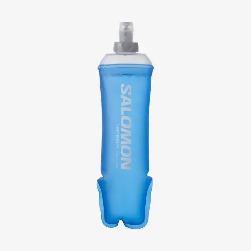 Fľaška Salomon SOFT FLASK s úzkym hrdlom 500ml clear blue
