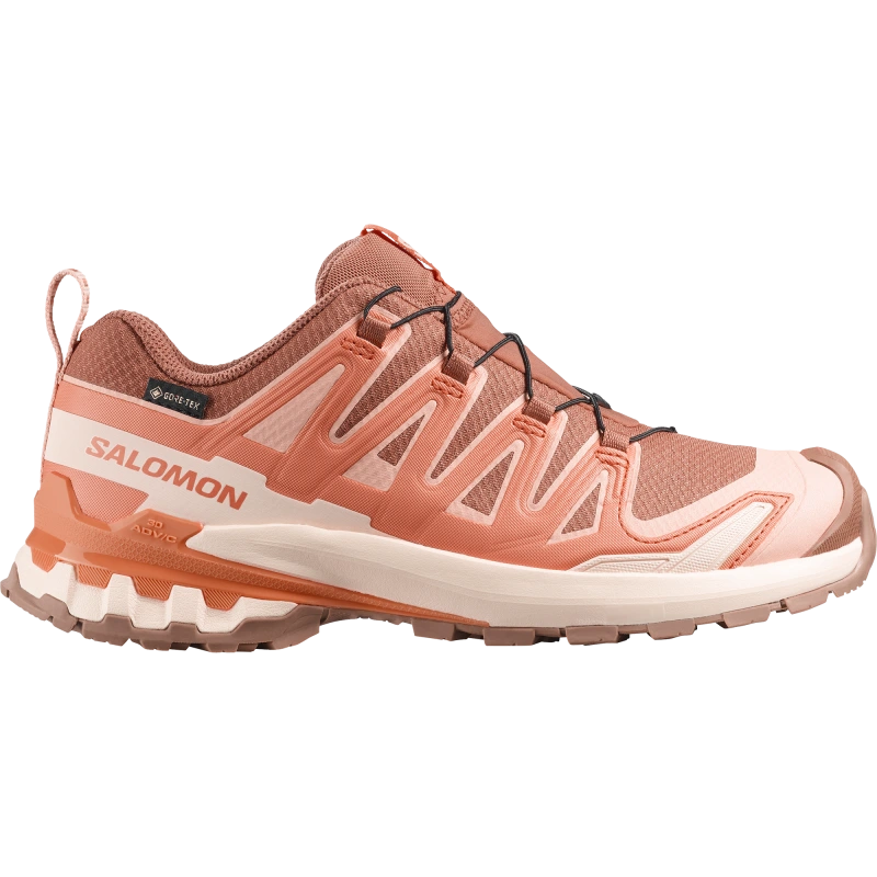 Dámska trailová obuv Salomon XA PRO 3D V9 GTX WPecan Brown / Nectarine