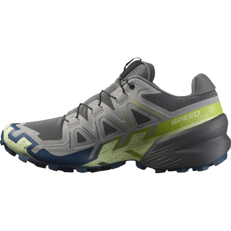 Pánska trailová obuv Salomon SPEEDCROSS 6 Clrock/Lime C/Poseid 1