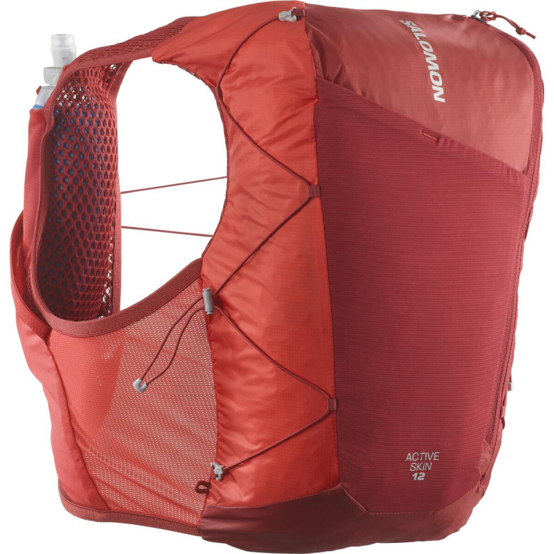 Bežecký batoh Salomon ACTIVE SKIN 12 SET Red Dahlia / High Risk
