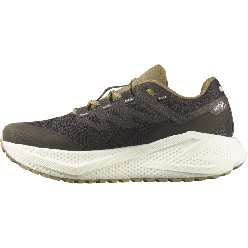 Pánska univerzálna bežecká obuv Salomon AERO GLIDE 3 GRVL Wren / Vanila / Coyot
