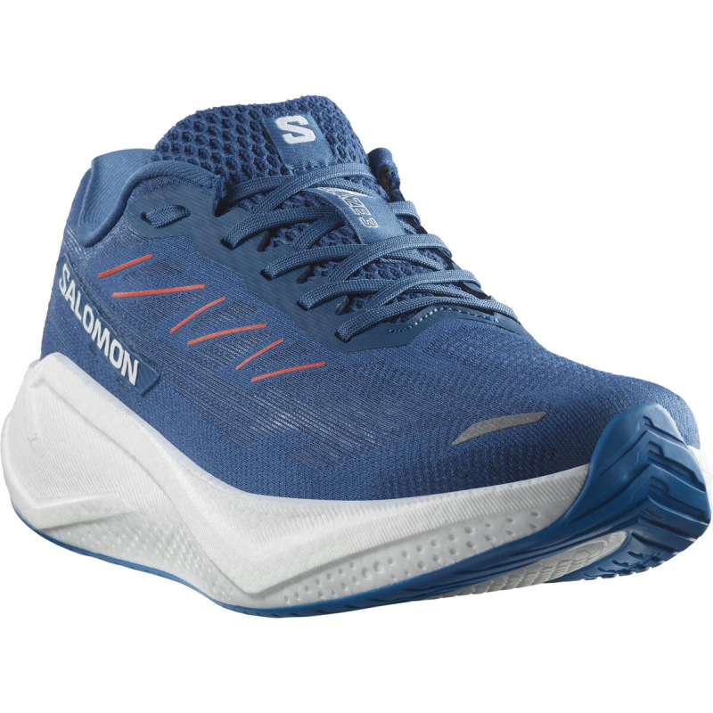 Pánsika cestná bežecká obuv AERO BLAZE 3 Dark Blue/White/Chert 1