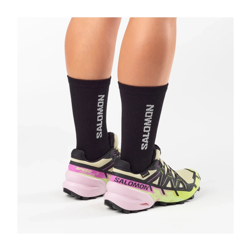 Dámska trailová obuv Salomon Obuv SPEEDCROSS 6 GTX W Bog/Dawn Pink 6