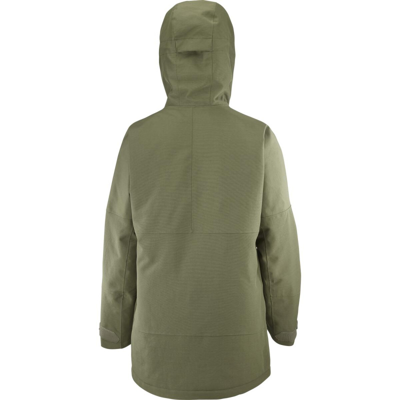 Bunda SALOMON BASHLEY PUFF JACKET W OLIVE NIGHT 1