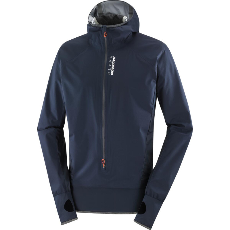 Univerzálna bežecká bunda Salomon S/LAB ULTRA HYBRID JKT U night sky
