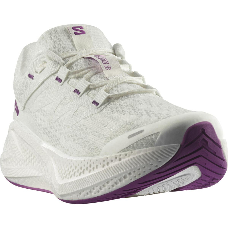 Cestná bežecká obuv Salomon AERO GLIDE 3 White/White/Willowherb 2