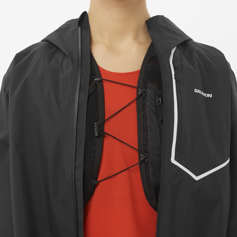 Dámska bežecká bunda Salomon BONATTI PRO JKT W Deep Black 4