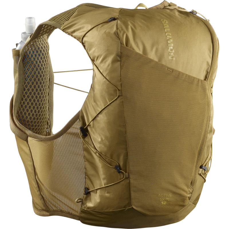 Bežecký batoh Salomon ACTIVE SKIN 12 SET BRILLIANT OLIVE/Willow