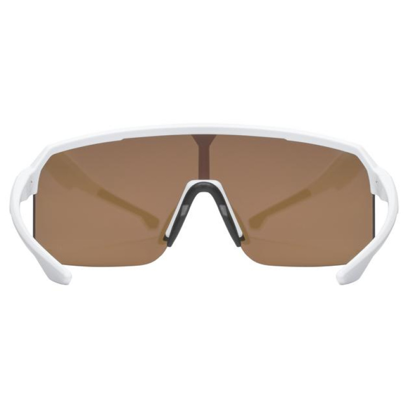 Slnečné okuliare UVEX RAMP white matt/mirror gold s3 3