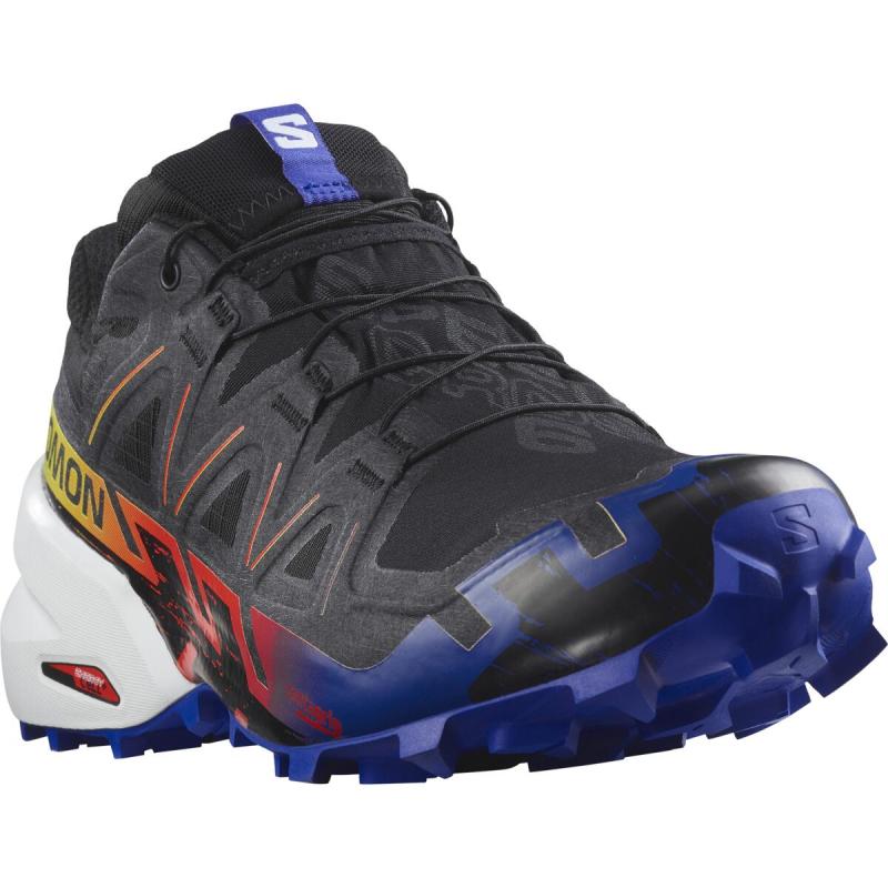 Pánska trailová obuv Salomon SPEEDCROSS 6 GTX BLUE FIRE Black/Su