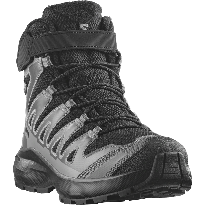 Detská zimná obuv Salomon XA PRO V8 WINTER CSWP J Black / Castlerock 1