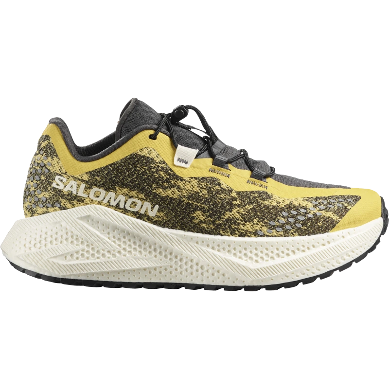 Dámska univerzálna bežecká obuv Salomon AERO GLIDE 4 GRVL W Beach Ball / Asphalt