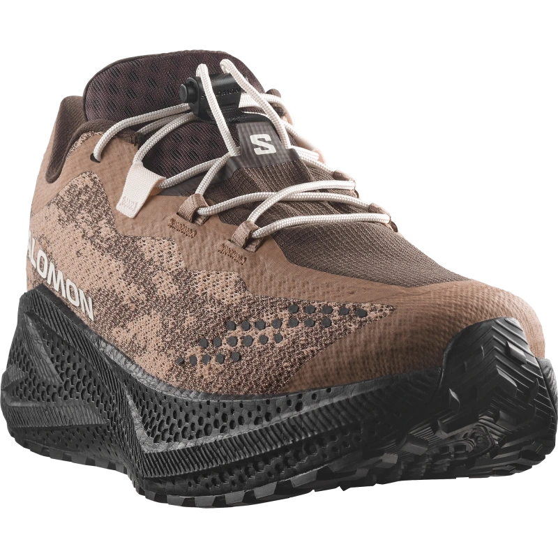 Pánska univerzálna bežecká obuv Salomon AERO GLIDE 4 GRVL Burro / Black 1