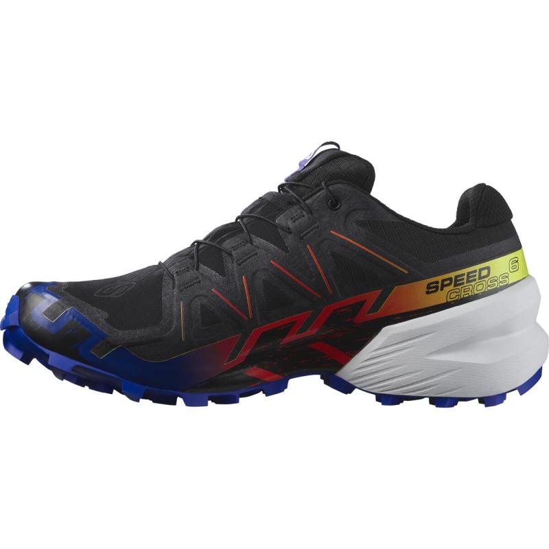 Pánska trailová obuv Salomon SPEEDCROSS 6 GTX BLUE FIRE Black/Su