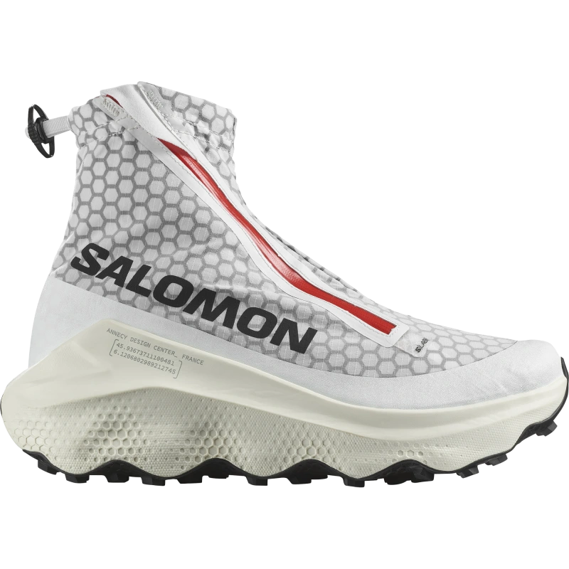 Bežecká obuv Salomon S/LAB ULTRA DUST White / Fiery Red