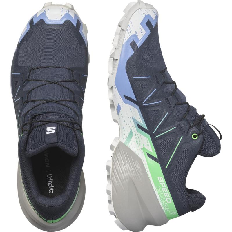 Dámska trailová obuv Salomon SPEEDCROSS 6 GTX W Carbon/Proven/Wh