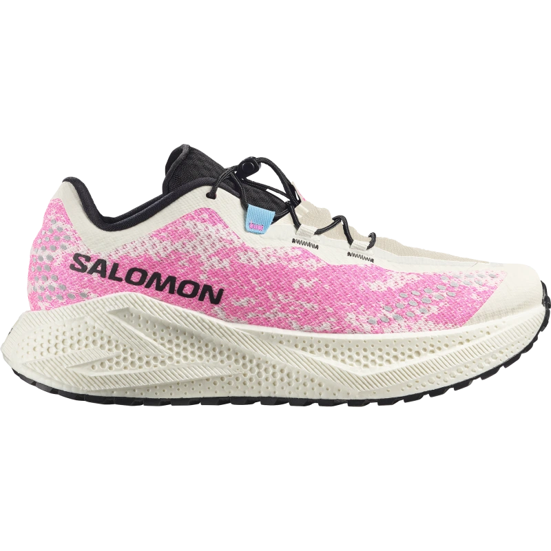Pánska univerzálna bežecká obuv Salomon AERO GLIDE 4 GRVL Vanilla Ice/Knockout Pink