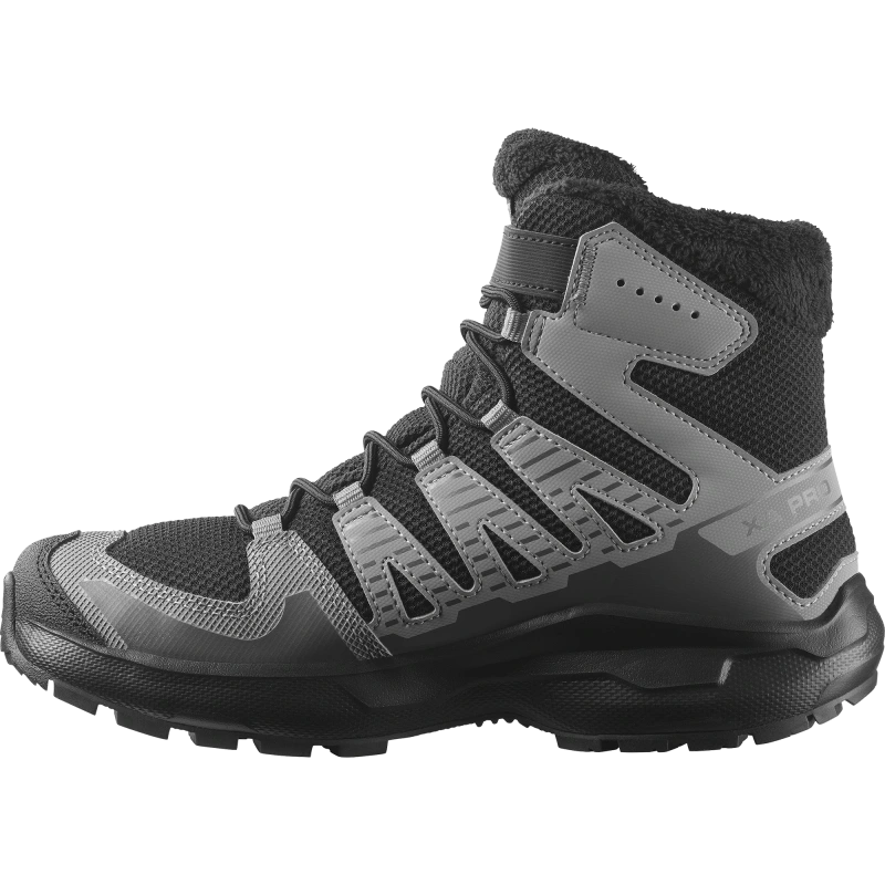 Detská zimná obuv Salomon XA PRO V8 WINTER CSWP J Black / Castlerock 4
